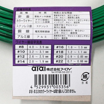 カラーワイヤー アイアイ