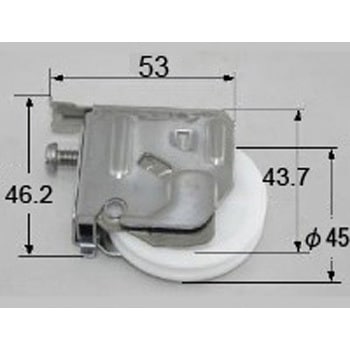 テラス戸車PG用Φ45(PG障子用) - トステム(LIXIL)