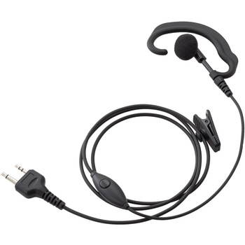 アルインコ DJ-P921/PX31/PB20用 イヤホンマイク 2ピン 耳掛けタイプ WED-EPM-SE 特定小電力トランシーバー インカム イヤホン マイク ウェッジ