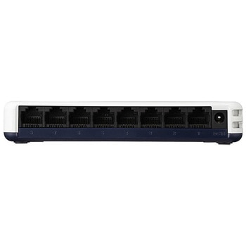 Giga8ポートスイッチ プラ筐体 マグネット付 ホワイト BUFFALO(バッファロー)