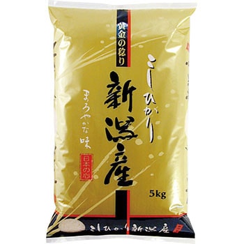 【袋のみ】 ゴールド 新潟産こしひかり アサヒパック