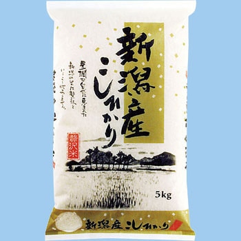 【袋のみ】 越後平野・新潟産こしひかり アサヒパック
