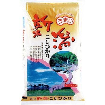 袋のみ】 日本こめの旅・新潟こしひか アサヒパック コシヒカリ 