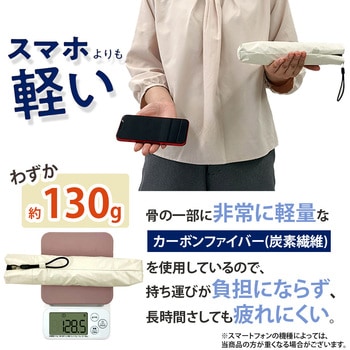 超軽量 晴雨兼用折りたたみ傘 パークレーン