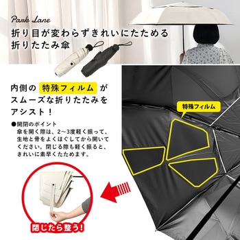 きれいにたためる折りたたみ傘 パークレーン