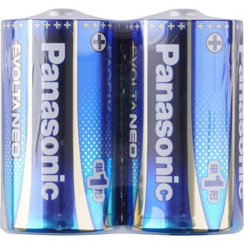 アルカリ乾電池 エボルタネオ 単1形 パナソニック(Panasonic)