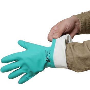 ニトリル耐化学薬品手袋 ソルベントガード ACE GLOVE(エースグローブ)