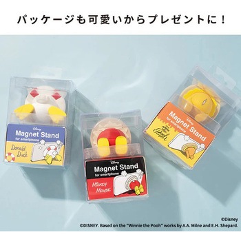 ディズニーキャラクター マグネットスマートフォンスタンド Hamee(ハミィ)
