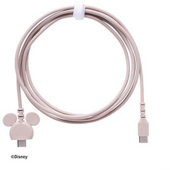 ディズニーキャラクター USB 2.0 CABLE TYPE-C to TYPE-C 1.5m Hamee(ハミィ)