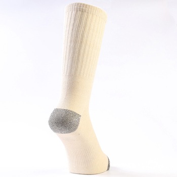 「消臭」のびのび先丸靴下4足組キナリ ハヤシ[靴下]