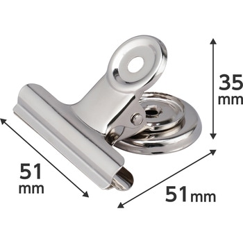 マグネットクリップ 目玉クリップ付き モノタロウ