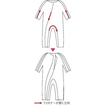 ソフトケアねまき 薄手 竹虎