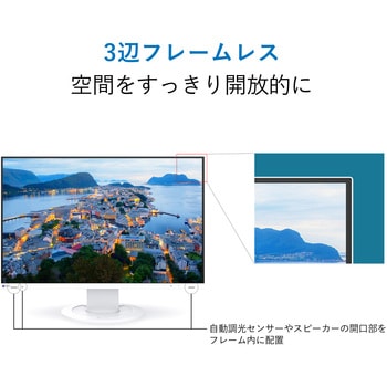 液晶ディスプレイ 24.1型/1920×1200/ブラック EIZO