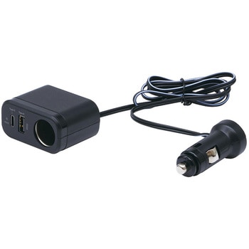 PD30W+USB+ソケット セパレート 槌屋ヤック