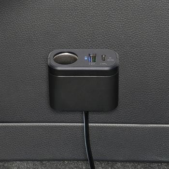 PD30W+USB+ソケット セパレート 槌屋ヤック