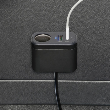 PD30W+USB+ソケット セパレート 槌屋ヤック
