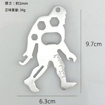 多機能猿人ビッグフットツールカード CRECOTE