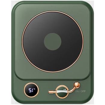 レコードデザインカップウォーマーUSBグリーンK22 CRECOTE