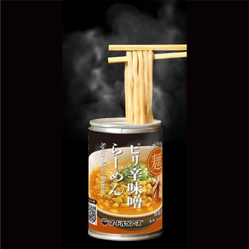 ら～めん缶「ピリ辛味噌ら～めん」250g 24缶セット 丸山製麺