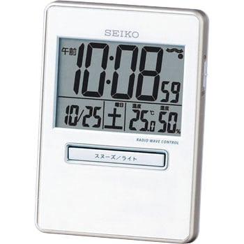 電波デジタル時計 セイコー(SEIKO) 置き時計 【通販モノタロウ】
