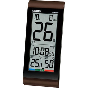 電波デジタル掛置時計 - セイコー(SEIKO)