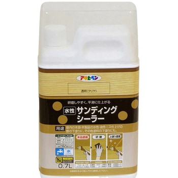 水性サンディングシーラー アサヒペン