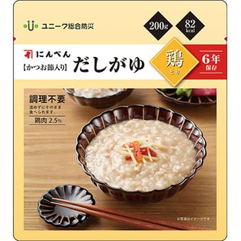 かつお節入りだしがゆ ユニーク総合防災