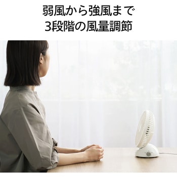 USB給電デスクファン ツインバード