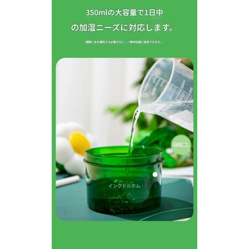 フラワーキャラ卓上加湿器JH0051J CRECOTE