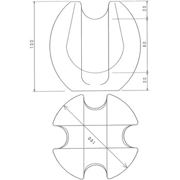 JIS大玉碍子 香蘭社