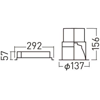 天井埋込型  ダウンライト  光源遮光角30度 調光タイプ(ライコン別売) LiBecoM(リベコム) Panasonic(パナソニック)