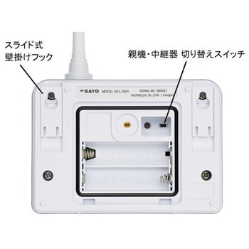 無線ロガー 親機・中継器 佐藤計量器製作所
