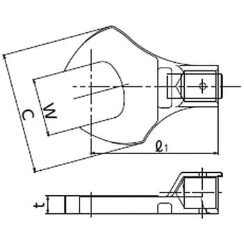 SH型オープンヘッド(インチサイズ) 東日製作所