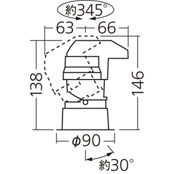 天井埋込型  ユニバーサルダウンライト J12V75形(50W)器具相当  光源遮光角30度 調光タイプ(ライコン別売) TOLSO(トルソー) LiBecoM(リベコム) 12Vミニハロゲン電球75形1灯器具相当 Panasonic(パナソニック)
