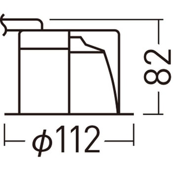 天井埋込型  ダウンライト  光源遮光角30度 調光タイプ(ライコン別売) TOLSO(トルソー) LiBecoM(リベコム) コンパクト形蛍光灯FHT42形1灯器具相当 - Panasonic(パナソニック)