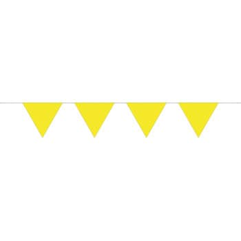 三角旗10連10Mロープ グリーンクロス 表示旗 【通販モノタロウ】