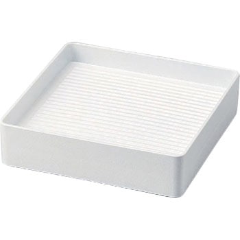 肉・野菜入れ皿(白塗) 若泉漆器