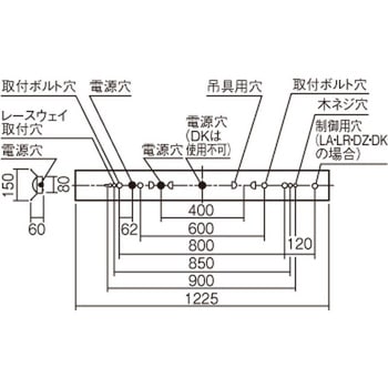 天井直付型 一体型 LED ベースライト 反射笠付型 環境特化タイプ 【受注生産品】 Panasonic(パナソニック)