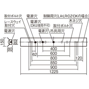 天井直付型 一体型 LED リニューアル用 ベースライト 反射笠付型 環境特化タイプ 【受注生産品】 Panasonic(パナソニック)