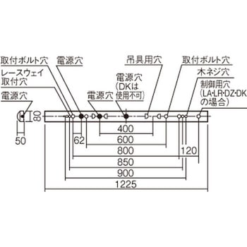 天井直付型 一体型 LED ベースライト iスタイル ストレートタイプ 笠なし型 環境特化タイプ 【受注生産品】 Panasonic(パナソニック)