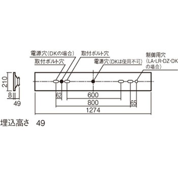 天井埋込型 一体型 LED ベースライト 下面開放型 環境特化タイプ 【受注生産品】 Panasonic(パナソニック)