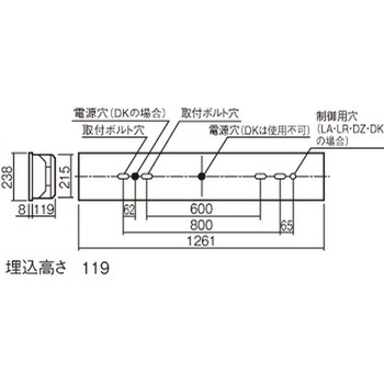 天井埋込型 一体型 LED ベースライト フリーコンフォート 環境特化タイプ 【受注生産品】 Panasonic(パナソニック)