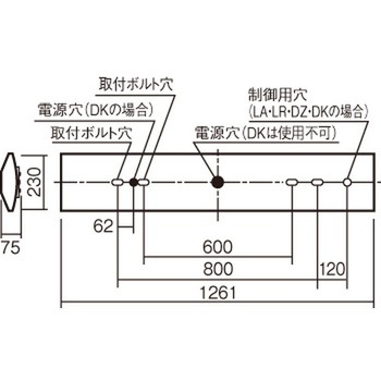 天井直付型 一体型 LED ベースライト 学校用 スクールコンフォート 環境特化タイプ 【受注生産品】 Panasonic(パナソニック)