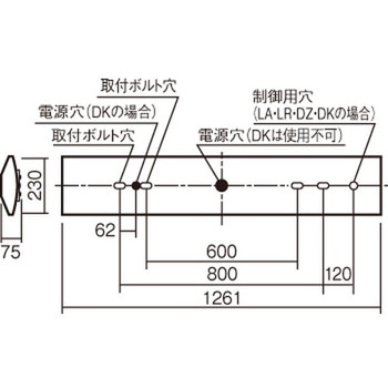 天井直付型 一体型 LED ベースライト 学校用 スクールコンフォート 環境特化タイプ 【受注生産品】 Panasonic(パナソニック)