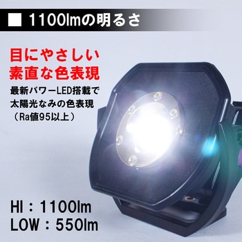 LED投光器 充電式防水 ライトテック