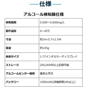 ハチタイ アルコールチェックと体表面温度測定 レッツコーポレーション