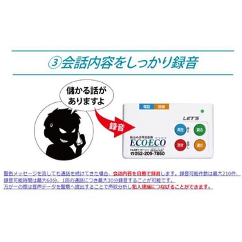 振込め詐欺見張隊ECOECO レッツコーポレーション