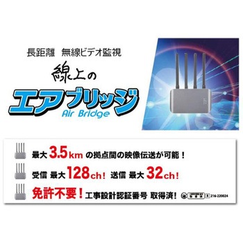 線上のエアブリッジ 映像伝送 レッツコーポレーション