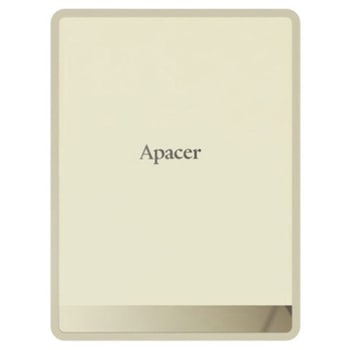 <AS724>ポータブル SSD USB3.2 Gen 2 USB-C 3D NAND 1TB R/W：500MB/s クリームカラー 3年保証 Apacer