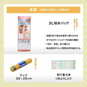 ACTY 防災リュック 25点セット 避難グッズ 非常用 大容量 保冷保温素材 アクティー